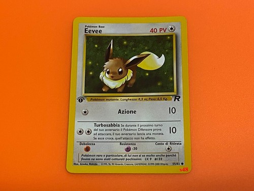 Pokemon eevee carta 55 82 - pokemon,
