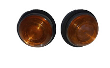 COPPIA FRECCE LATERALI LUCCIOLE PER FIAT 500 D F L R G NUOVE DELL'EPOCA