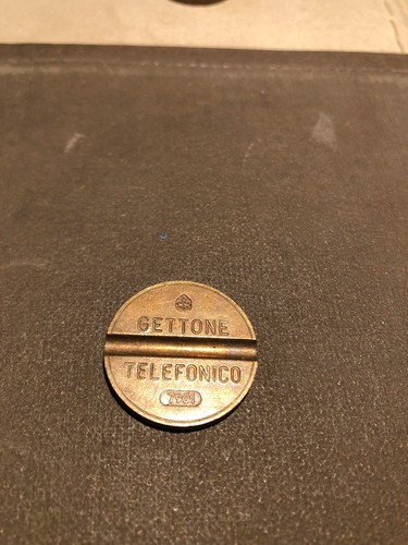 Gettone telefonico raro - gettone,