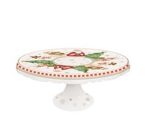 Alzata natalizia in porcellana collezione racconti | BRANDANI