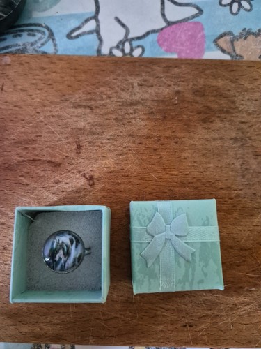 Anello con lupo
