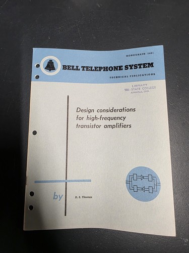 Bell labs 3401 design - bell,