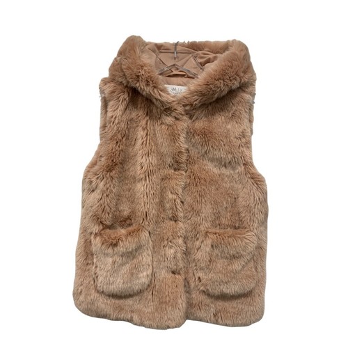 Gilet pelliccia sintetica - , zara