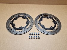 Suzuki SFV650 Gladius dischi freno anteriori rotori e raccordi originali OE 2009 - 2016