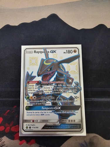 Pokémon promo shiny rayquaza - pokémon,