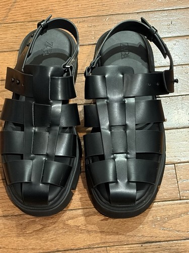 Sandali zara neri con - sandali,
