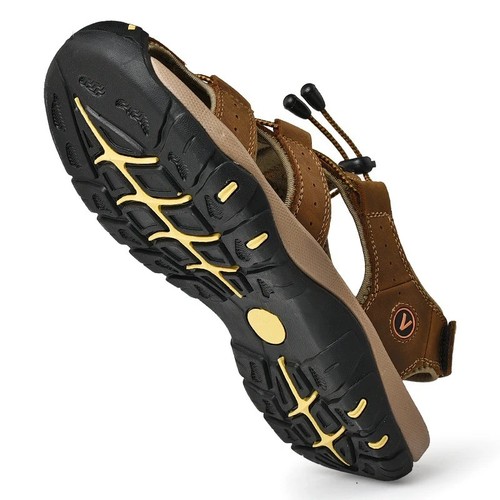 Sandali uomo vera pelle - , scarpe