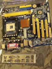 VIA P4M800 P4VM800M 1.0A Mercury socket 478 scheda madre AGP PCI SATA IDE FDD