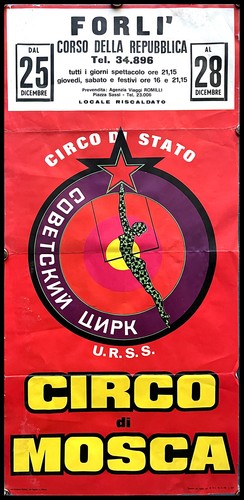 1969 locandina poster circo - *,