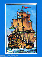 [GCG] ARMI E SOLDATI - Edis 71 - Figurina-Sticker n. 187 - GALEONE SPAGNOLO -Rec