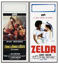 ZELDA JANE AVRIL -  SPELL DOLCE MATTATOIO EROTICO 2 LOCANDINA ALBERTO CAVALLONE