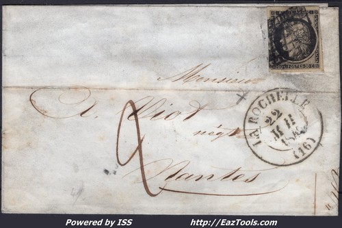 France sur lettre - sur,