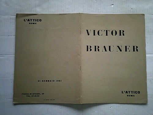 Catalogue victor brauner - catalogue,