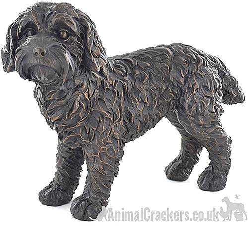 Cockapoo dog figurine large - cockapoo,