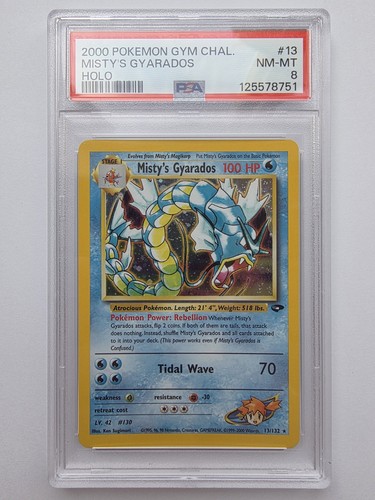 Pokémon tcg misty gyarados - pokémon,