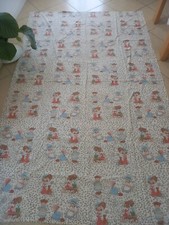 Vintage Tessuto Lenzuolo Sarah Kay Holly Hobbie 270x170 Cm