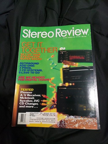 Stereo review magazine may - stereo,