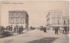 50/EXTRA - TARANTO - PIAZZA FONTANA CON CARROZZE E CAVALLI