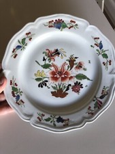 PIATTO ANTICO IN PORCELLANA POLICROMA,  GINORI A DOCCIA, CIRCA 1760