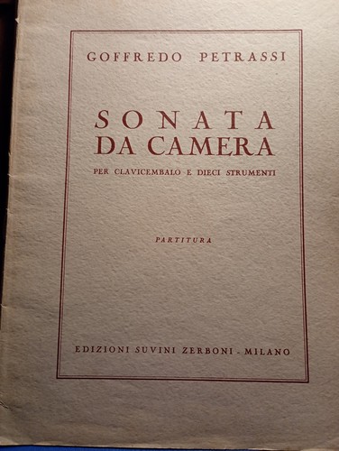 Goffredo petrassi sonata - petrassi,
