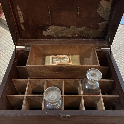 Antica scatola legno - scatola,