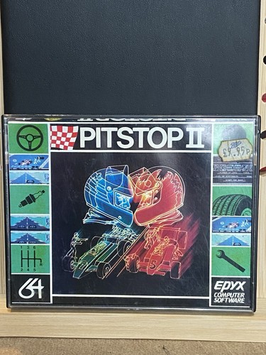 Pitstop c64 commodore 64 - commodore,
