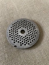 Piastra trafila tritacarne misura 12 fori da 3 mm