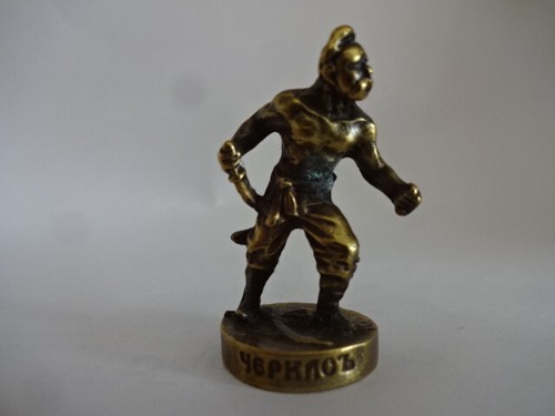 Metallfigur campain of ermak - ",