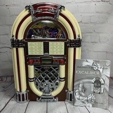 JukeBox Radio MP3 AM/FM da tavolo retrò anni 50 classica Excalibur Electronics RD66-I