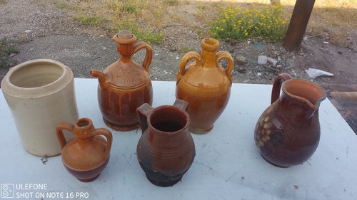 Antico vaso piu fiaschete - vaso,