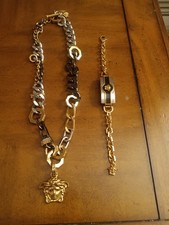 Collana e bracciale Versace 