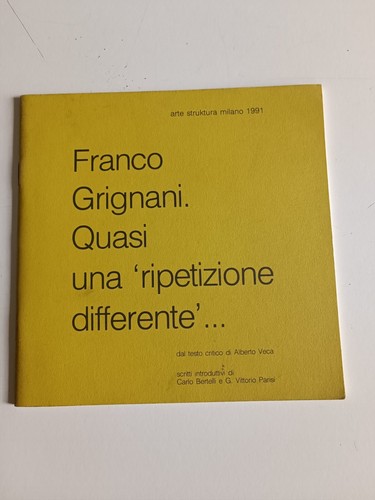 Franco grignani quasi una - grignani,