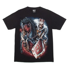 T-shirt uomo WILD Skull nera M
