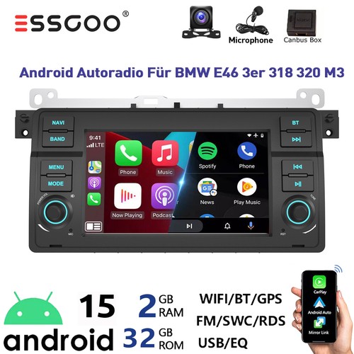 Autoradio per bmw serie e46 - serie, 3