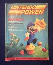 NINTENDO POWER VOLUME 1 JULY/AUGUST 1988 SUPER MARIO 2 ZELDA MAGAZINE No Poster