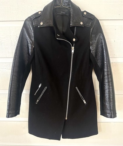 Giacca moto zara lunga - giacca,