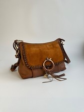 Borsa a tracolla See by Chloe Joan in pelle scamosciata marrone