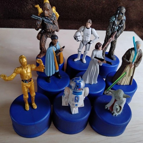 Star wars bottle cap - bottle, figure
