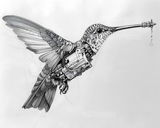 8x10 Matte Print Mechanical