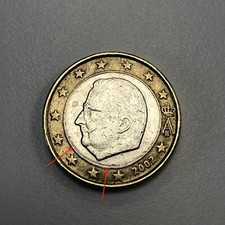 Moneta 1 euro Belgio 2002