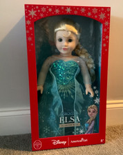 American Girl Doll Elsa serie da collezione, esposizione negozio visivo, non maneggiata