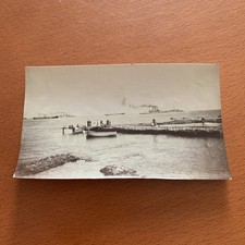 BERGEGGI NOLI CARCARE VADO LIGURE - 1908 Militari Arrivo a NOLI Albumina 11x6