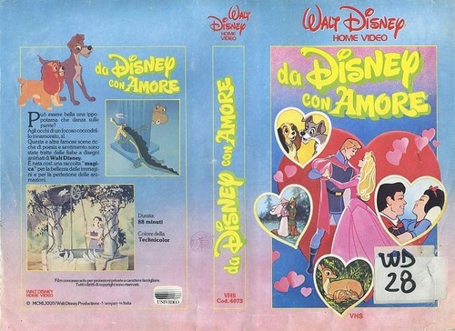 Disney con amore 1985 - da, vhs