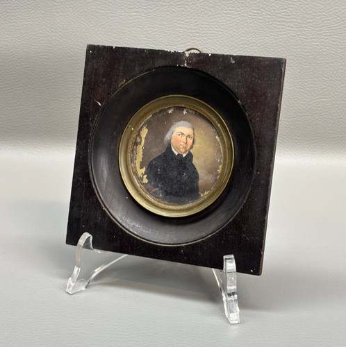 Antica miniatura ritratto - antica,