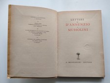 LETTERE DI D'ANNUNZIO A