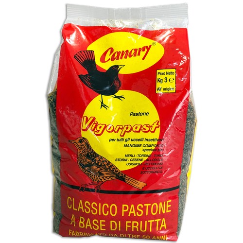 Canary vigorpast 3kg mangime - canary,