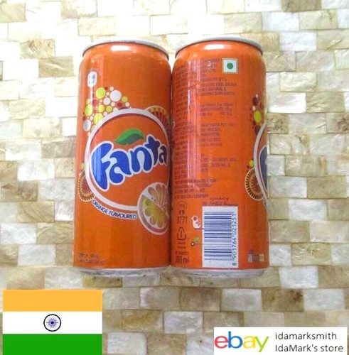Lattina vuota fanta orange - lattina,