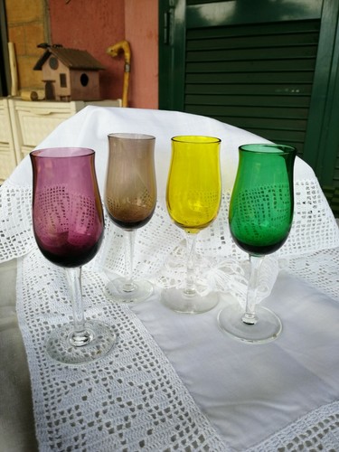 Bicchieri liquore vintage - bicchieri, da