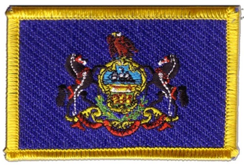 Usa pennsylvania aufnäher - usa,