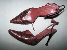 SCARPE  SERGIO ROSSI  N 37 PITONE 100%   ORIGINAL PYTHON SHOES MADE IN ITALY